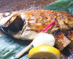 のどぐろ塩焼き