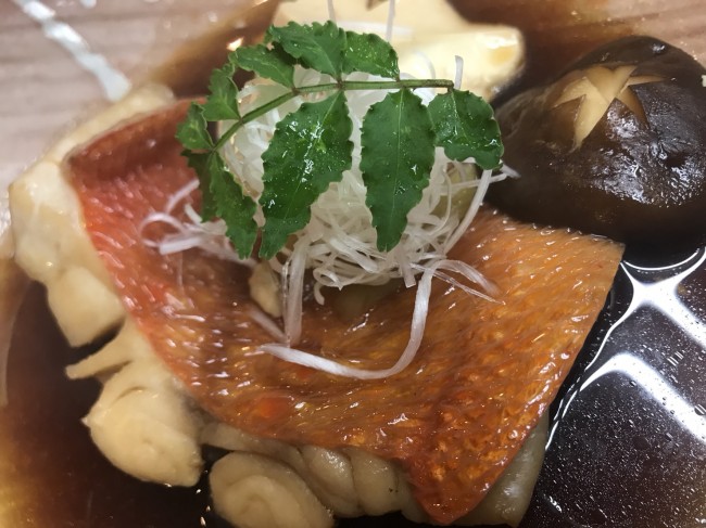 金目鯛煮付け