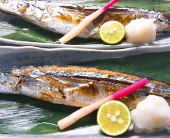 さんま塩焼き