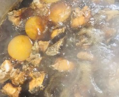 黒むつあら炊き