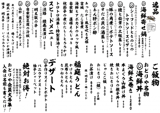 成田メニュー逸品ご飯11-4