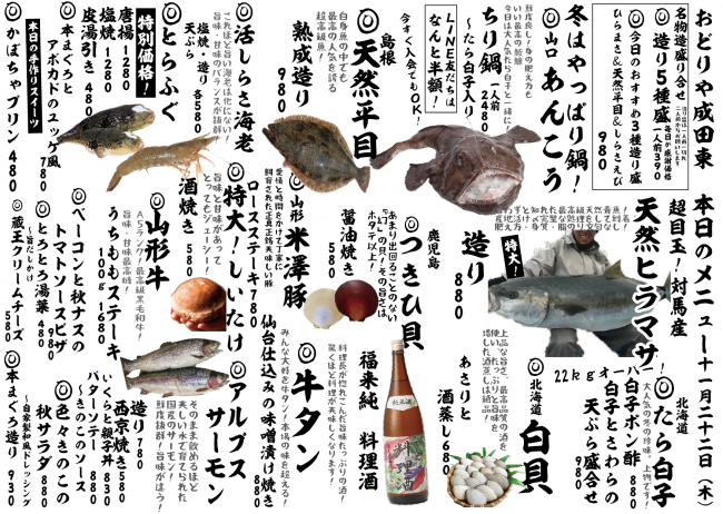 成田新日替わり11-22