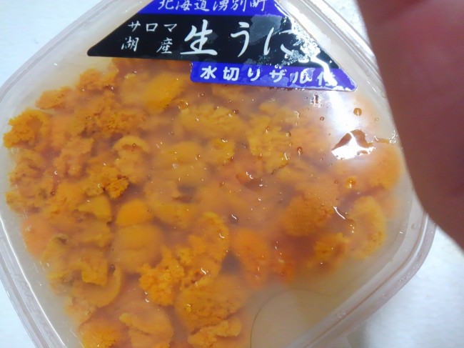 「北海道サロマ湖水うに」