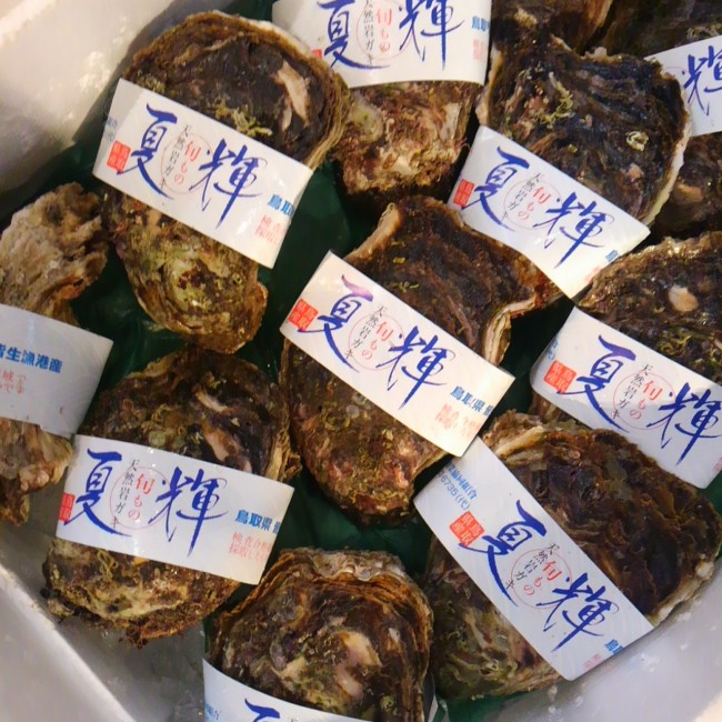 『鳥取天然岩牡蠣　『夏輝』』