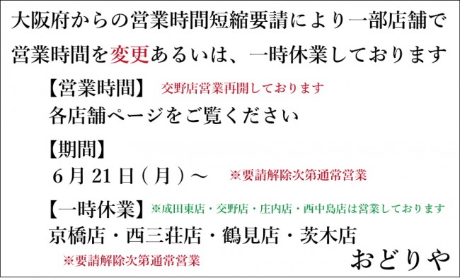 おどりや休業全体６-２